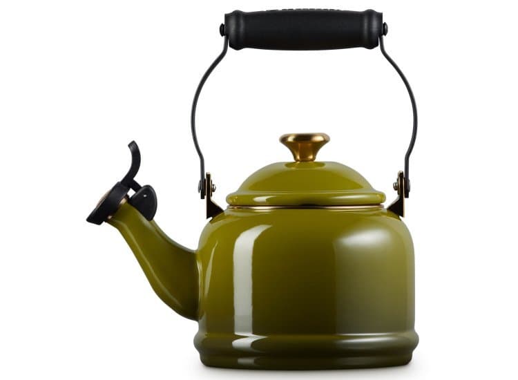 Le Creuset 1.25 Qt. Demi Kettle, Olive