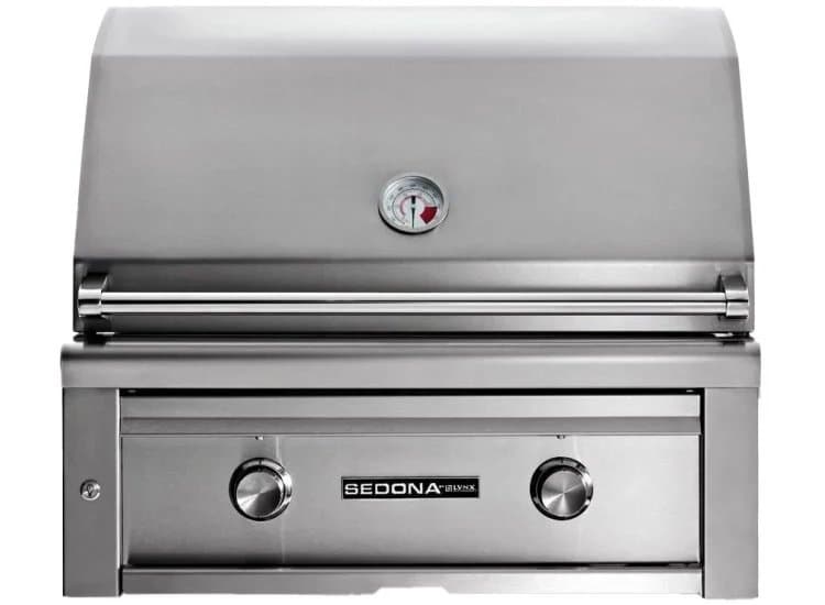 Lynx Sedona Built-In Liquid Propane Grill 30-Inch with 2 Stainless Steel Burners