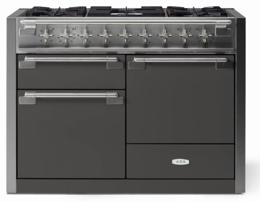 AGA 48" Dual Fuel Range Slate