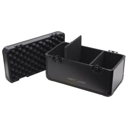 Odyssey Innovative Designs Black KROM Record/Utility Case for 120 7" Vinyl Records