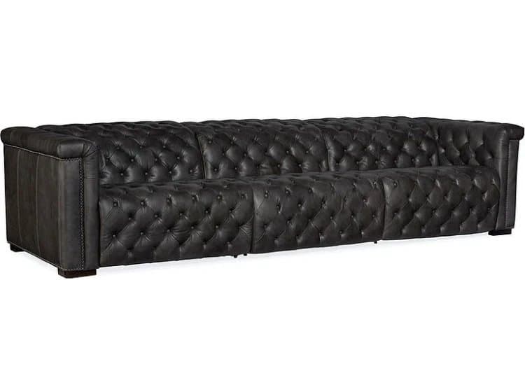 Hooker Furniture Living Room Savion Grandier Power Recliner Sofa With Power Headrest