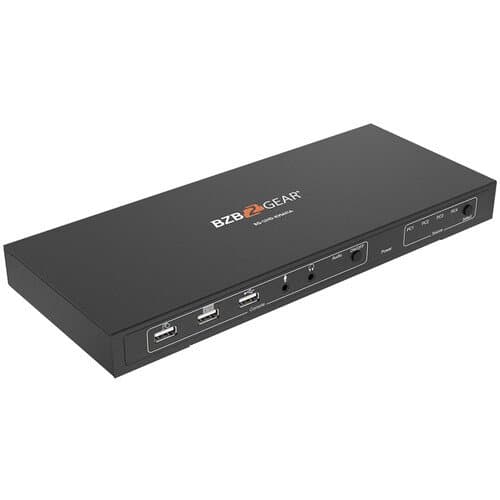 BZBGEAR 4-Port HDMI KVM Switch