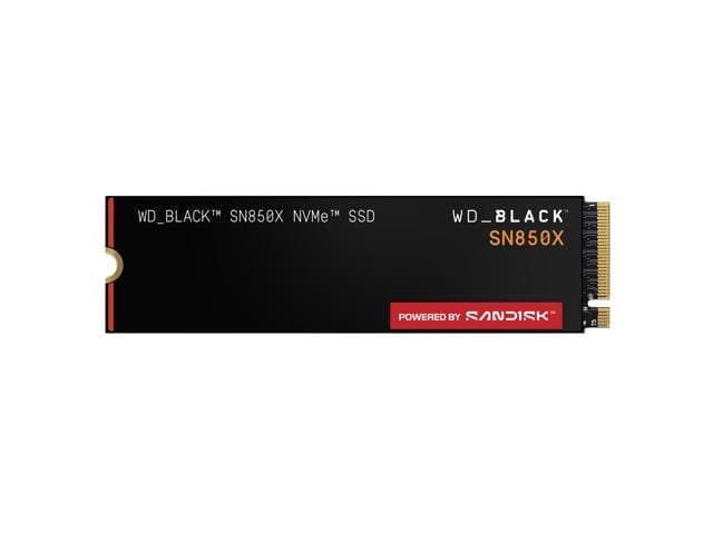 WD_BLACK 4TB SN850X NVMe Internal Gaming SSD Solid State Drive-Gen4 PCIe, M.2 2280, Up to 7,300 MB/s-WDS400T2X0E