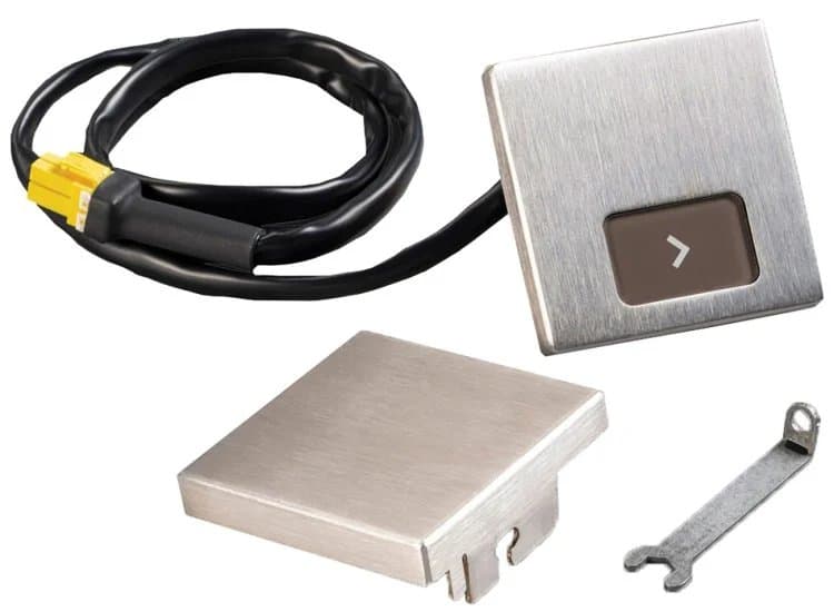 Best End Cap Trim Extension For Flat-Top D49M Downdraft Range Hoods, Stainless Steel