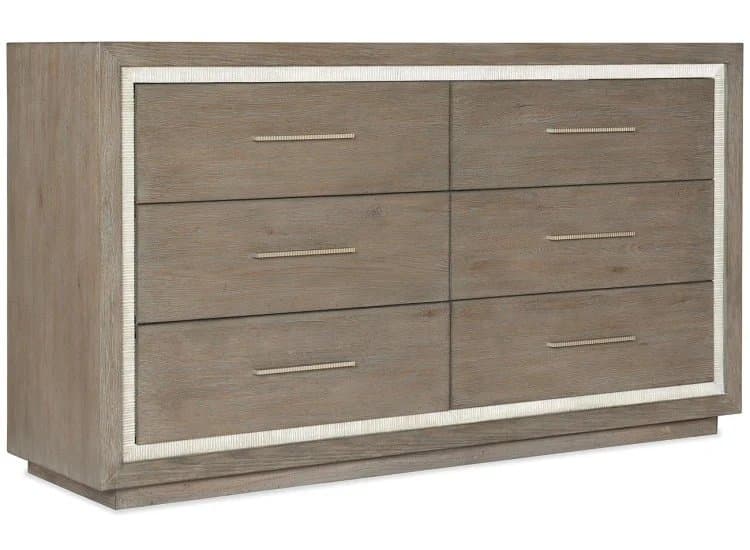 Hooker Furniture Bedroom Serenity Mainstay Six Drawer Dresser