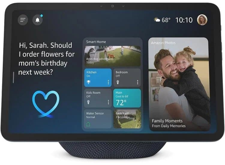 Amazon Echo Show 8 Vibrant HD 8.7-Inch Smart Display With Spatial Audio In Graphite - B0DC8ZMR1P
