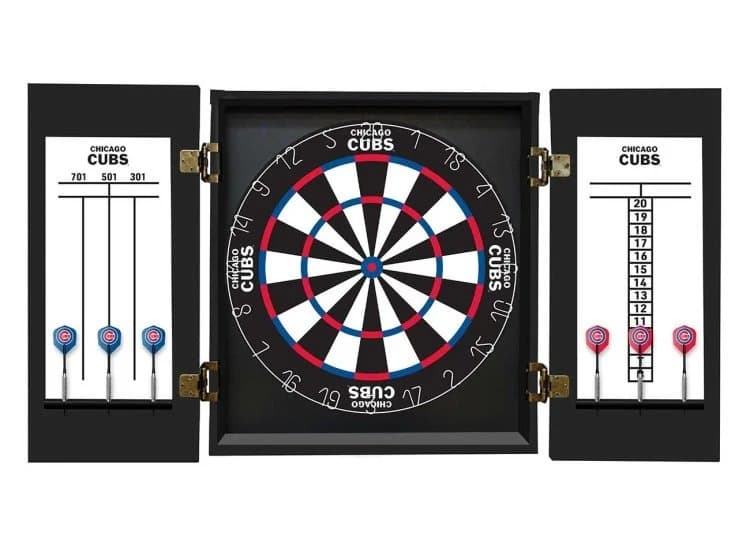 Fan Life Chicago Cubs Dartboard Set