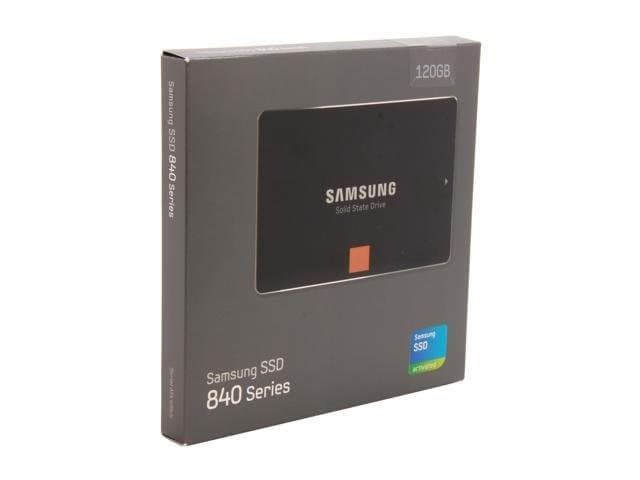 SAMSUNG 840 Series 2.5" 120GB SATA III Internal Solid State Drive (SSD) MZ-7TD120BW