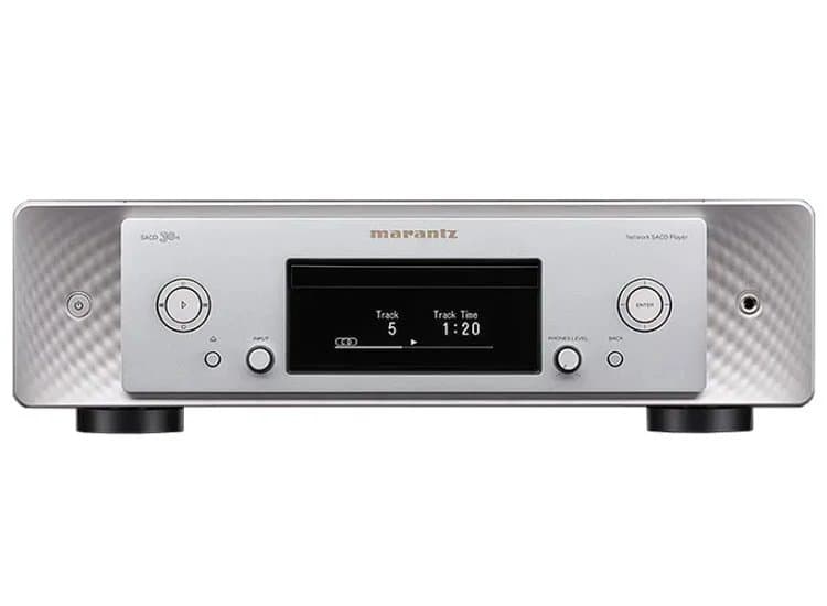 Marantz SACD/CD Digital Source Player with HEOS, Silver Gold Finish-SACD30NSG