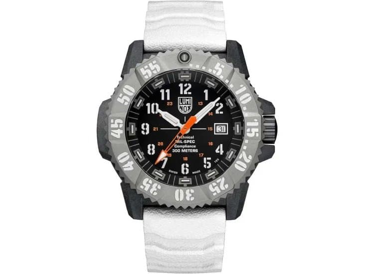 Luminox MIL-SPEC Military Dive Watch 46mm with Black Dial with Extra Strap