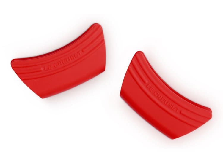Le Creuset Cerise Silicone Handle Grips Set