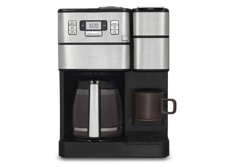 Cuisinart Coffee Center Grind & Brew Plus 12-Cup Coffee Maker, Stainless Steel