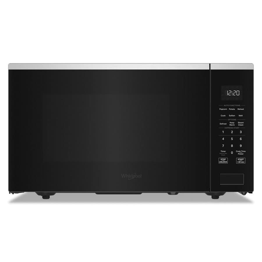 Midea 0.9-cu ft 900 -Watt Countertop Microwave ( Obsidian Black )