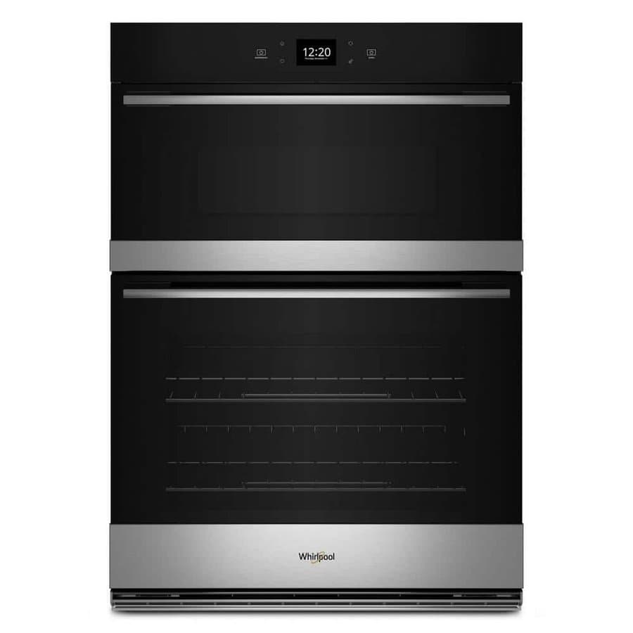 30 in. Electric Wall Oven & Microwave Combo in. Fingerprint Resistant Stainless Steel with Convection and Air Fry