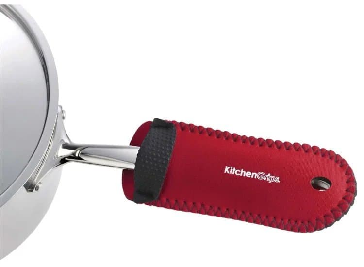 Cuisipro Kitchen Grips FLXaPrene Pan Handle Holder Set, Cherry