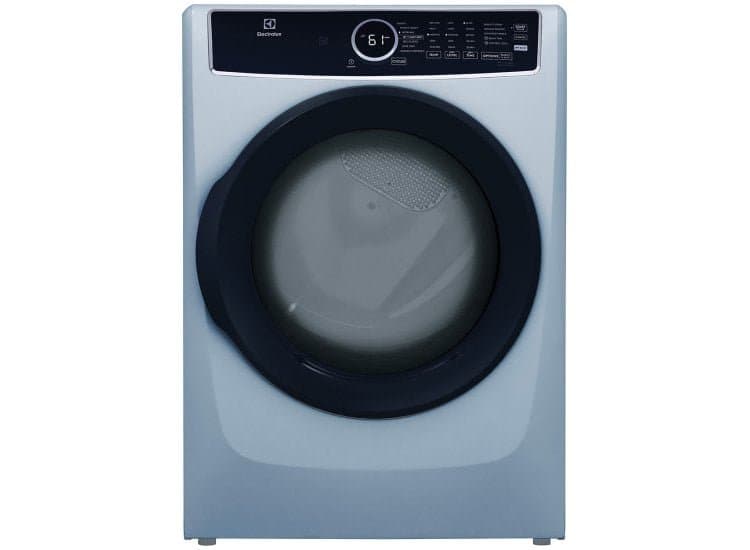 Electrolux 8 Cu. Ft. Front Load Perfect Steam Gas Dryer with Instant Refresh in Glacier Blue - ELFG7437AG