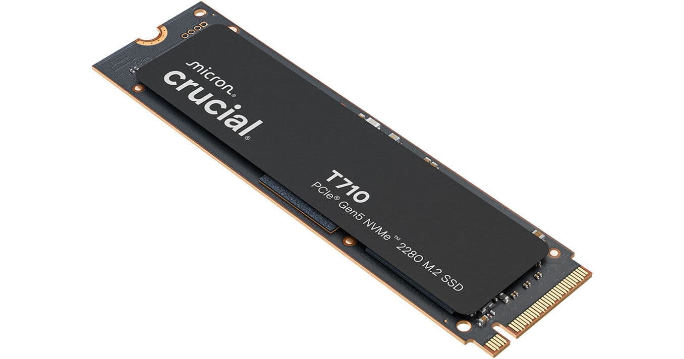 Crucial 1TB T710 NVMe PCIe 5.0 M.2 Internal SSD