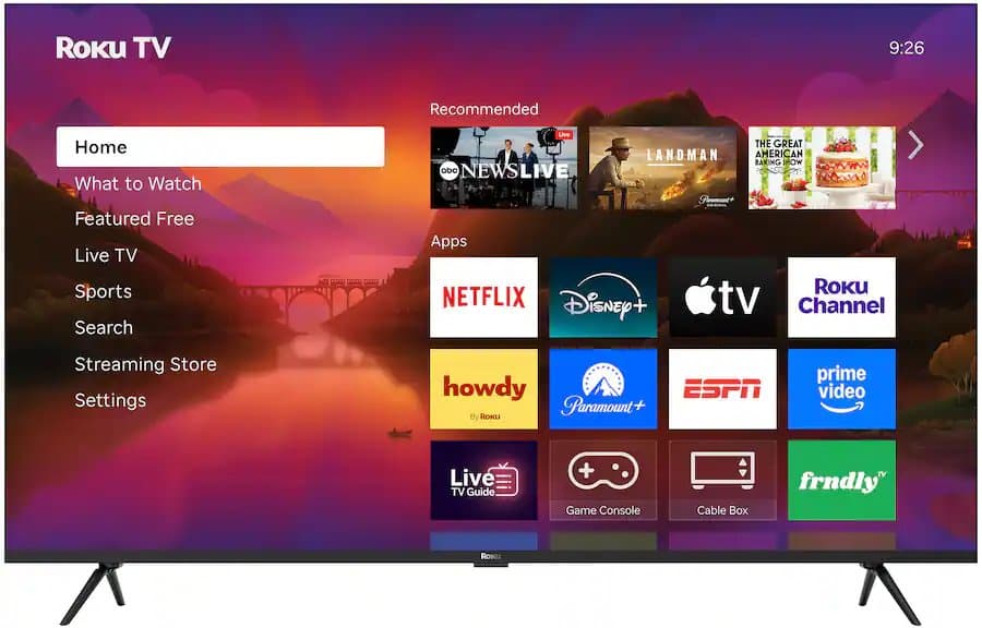 55" Class Plus Series 4K QLED Mini-LED Smart RokuTV (2025)