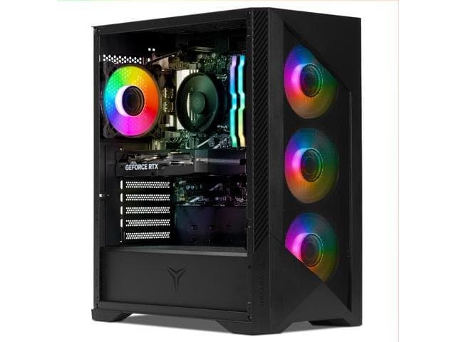Yeyian Gaming Desktop PC Edge YPA-ED84F0C-56T1N AMD Ryzen 5 8400F 32GB DDR5 1TB SSD GeForce RTX 5060 Ti Windows 11 Home