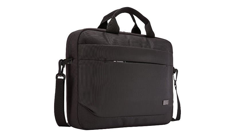 Case Logic Advantage ADVA-114 Carrying Case (Attaché) for 10.1" to 14" Notebook-Black