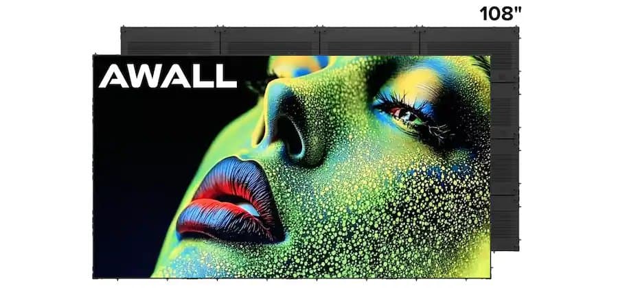 108" CoB MicroLED TV C series 0.9 Pixel Pitch 16:9 External Processor