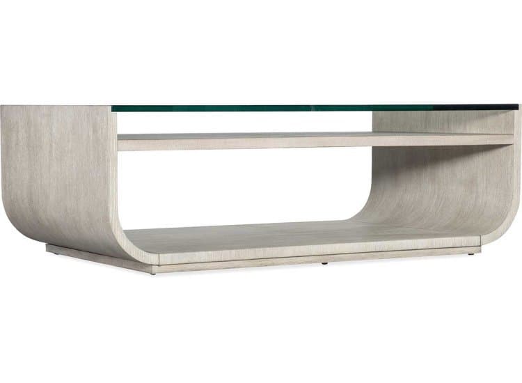 Hooker Furniture Modern Mood Rectangle Cocktail Table, Diamond