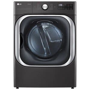 LG 9 Cu. Ft. Black Steel Front Load Electric Dryer With TurboSteam And Built-In Intelligence