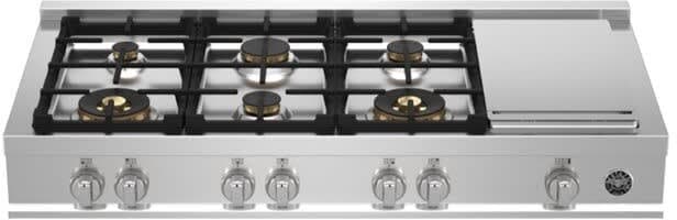 Bertazzoni Master Series 48" Electric Cooktop Stainless Steel