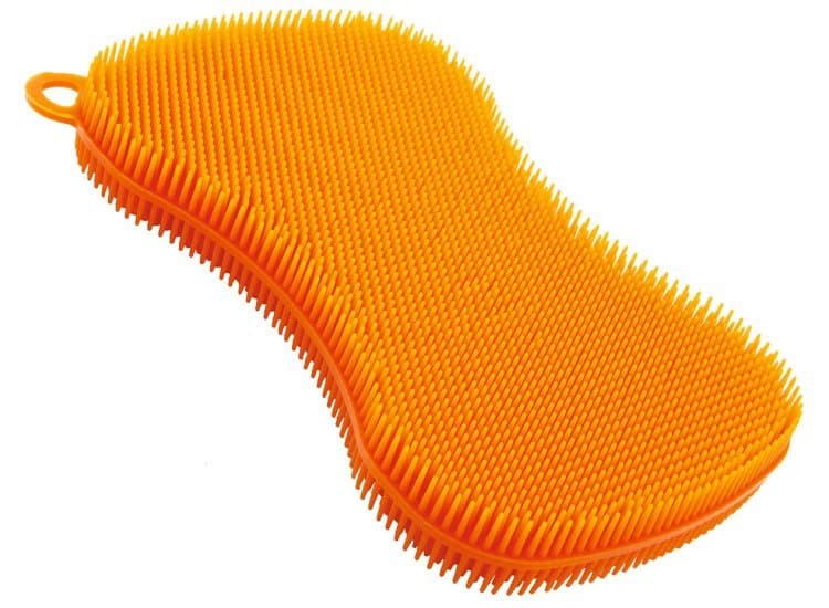 Kuhn Rikon Orange Stay Clean Scrubber