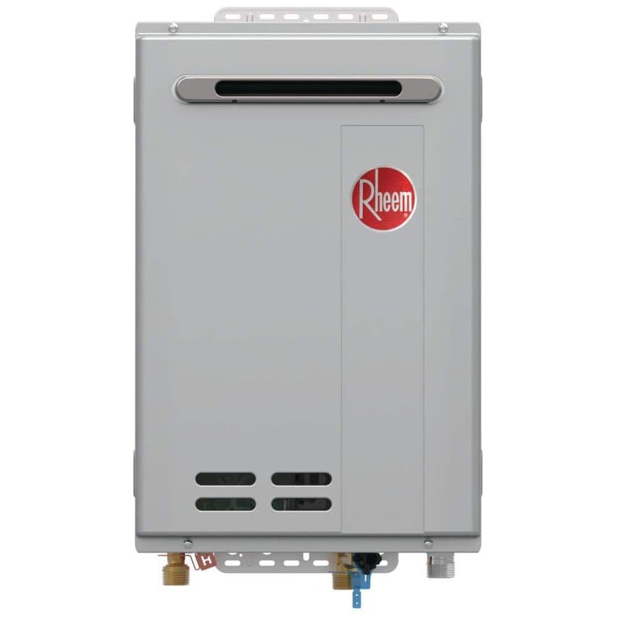 Rheem Performance Plus 9.5 GPM Smart Non-Condensing Outdoor Liquid Propane Tankless Water Heater