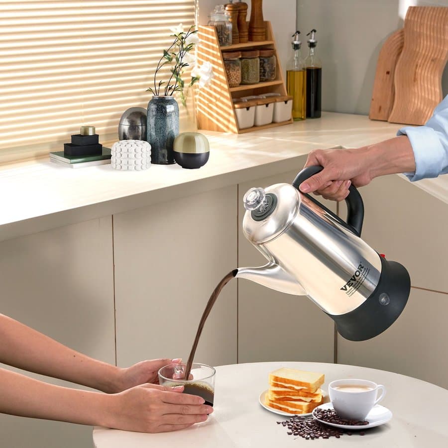 KFFKFF Electric Percolator Coffee Maker