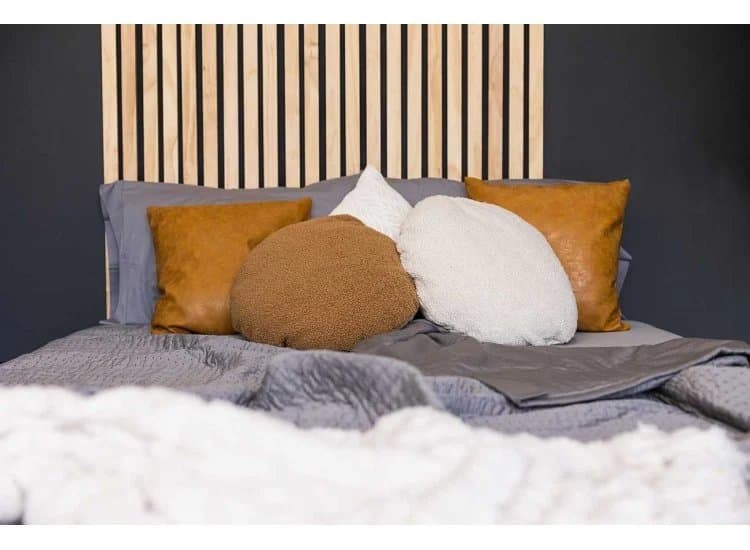 DreamFit DreamChill Enhanced Bamboo Quilted Sheet Set-Split California King-in Gray