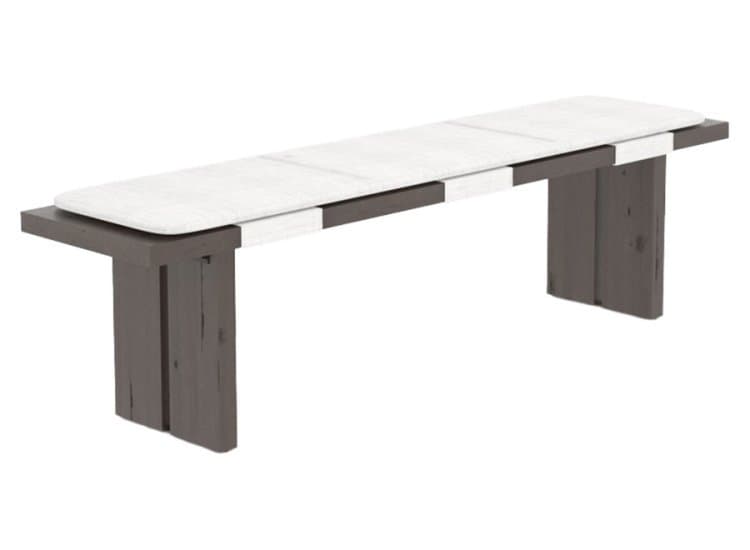 Canadel Loft Dining Bench in Hazelnut Washed | InsideOut Fabric