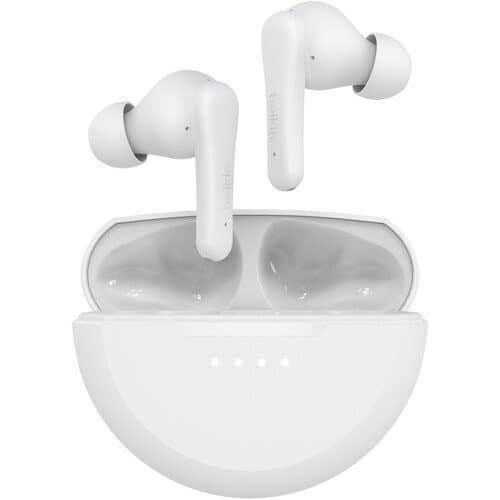 Belkin SoundForm Rhythm True Wireless Earbuds (White)