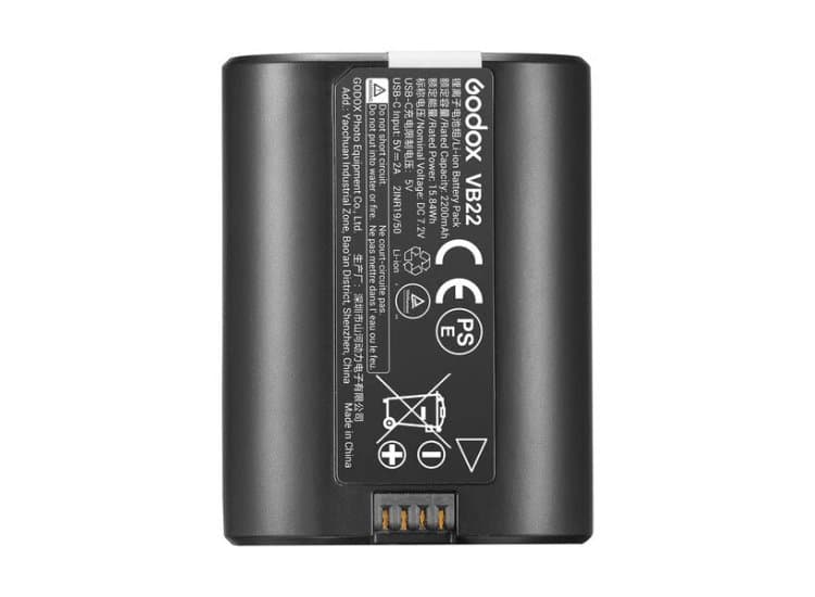 Godox VB22 Battery for V480 TTL On-Camera Flash