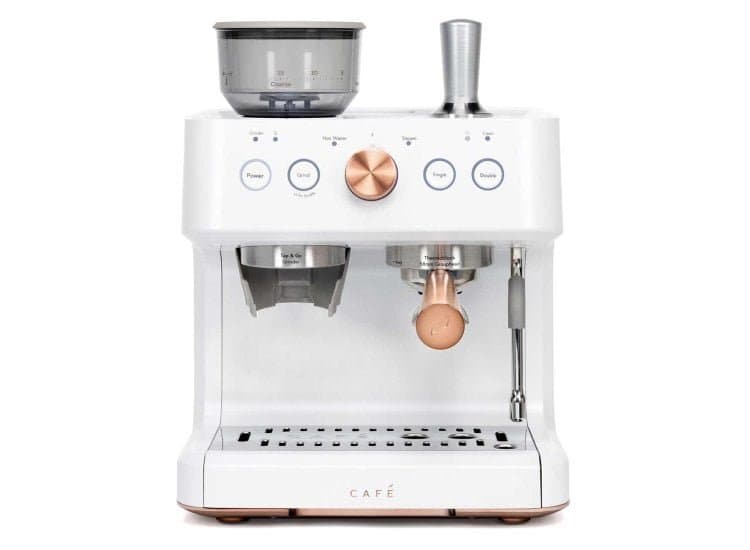 Cafe Bellissimo Semi Automatic Espresso Machine - Matte White