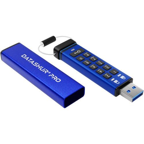 Istorage 16GB datashur Pro USB 3.0 Encrypted Flash Drive