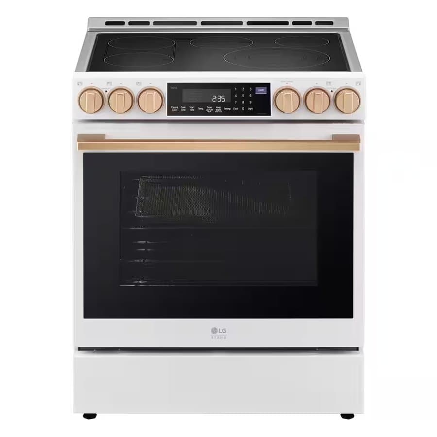 LG STUDIO 6.3 Cu. Ft. InstaView Electric Slide-In Range