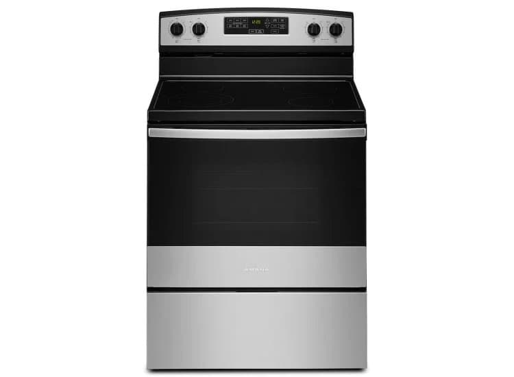 Amana 30 In. Stainless Steel Electric Range With Extra-Large Oven Window - AER6603SMS