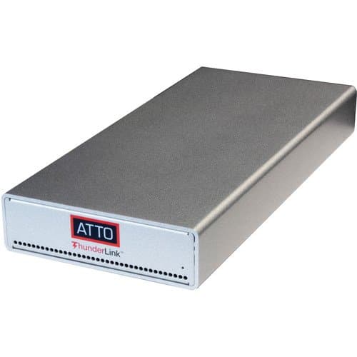 ATTO Technology ThunderLink FC 3322 Thunderbolt 3 to 32 Gb/s Fiber Channel (US Power Cord)