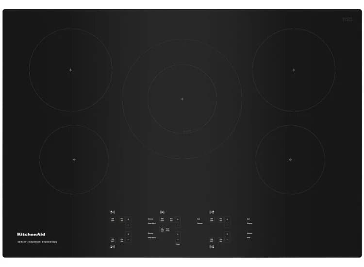 KitchenAid 30" Induction Cooktop Black
