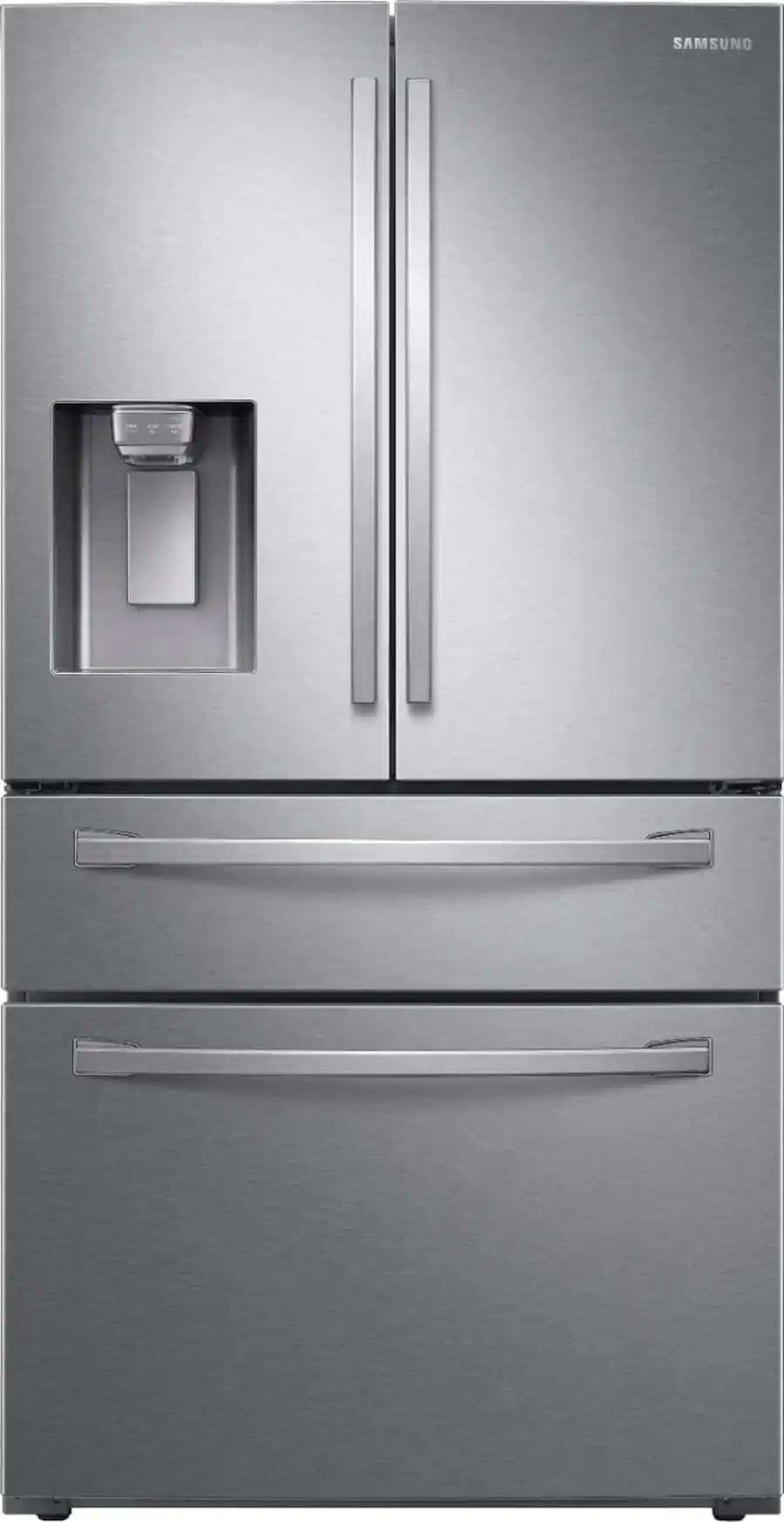Samsung 28 Cu. Ft. 4-Door French Door Refrigerator With FlexZone Drawer 36-Inch Wide, Fingerprint Resistant Stainless Steel-RF28R7201SR/AA