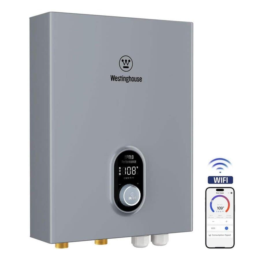 Apolo Performance 18 kW 4.2 GPM 240-Volt Smart Wi-Fi Control Electric Tankless Water Heater