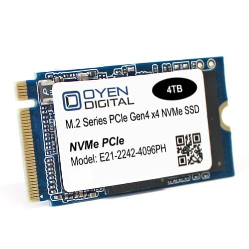 Oyen Digital 4TB NVMe PCIe 4.0 M.2 Internal SSD