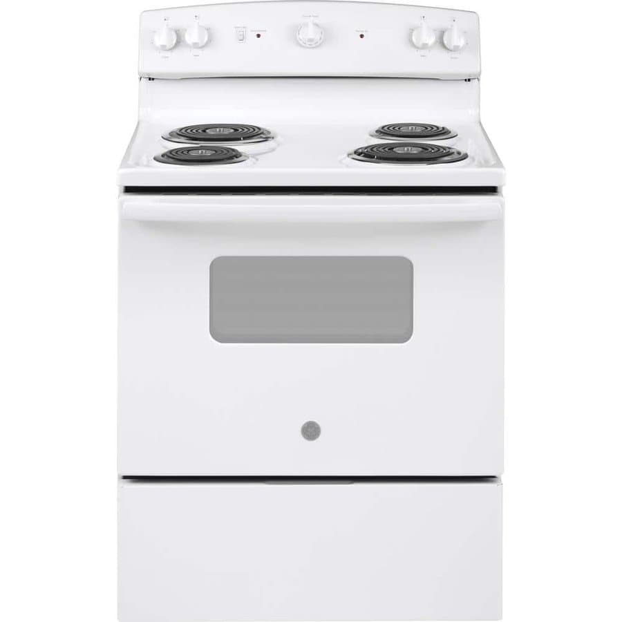 GE 30" White Free-Standing Electric Range - JBS160DMWW