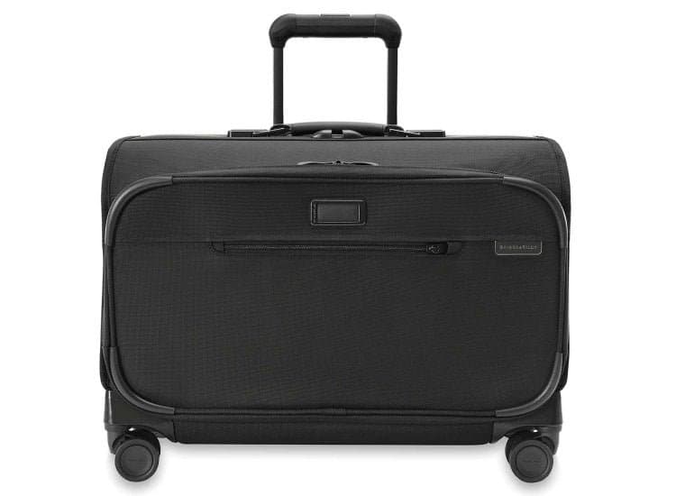 Briggs & Riley Baseline Black Wide Carry-On Garment Spinner