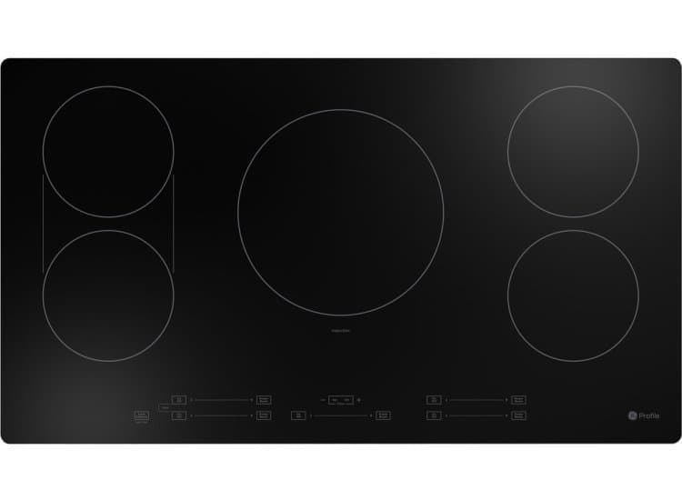 GE Profile Profile 36" Induction Cooktop Black
