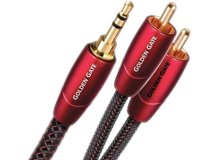 AudioQuest 6.6 Feet Golden Gate Interconnect Cable