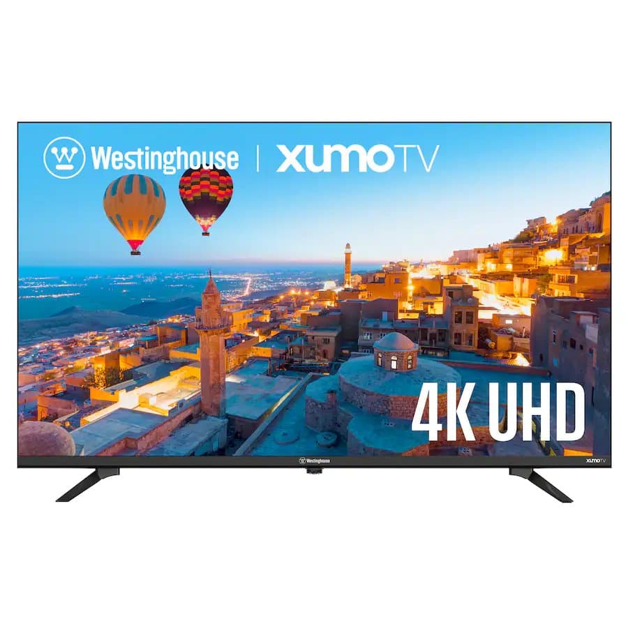 Westinghouse 50" Smart 4K XUMO UHD TV, HDR10, Dolby Vision & Atmos, Edgeless Flat LED, Bluetooth, Wi-Fi, Apple AirPlay