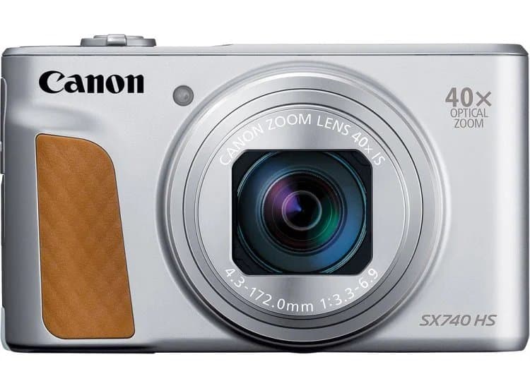 Canon PowerShot SX740 HS Silver 20.3 Megapixel Digital Camera